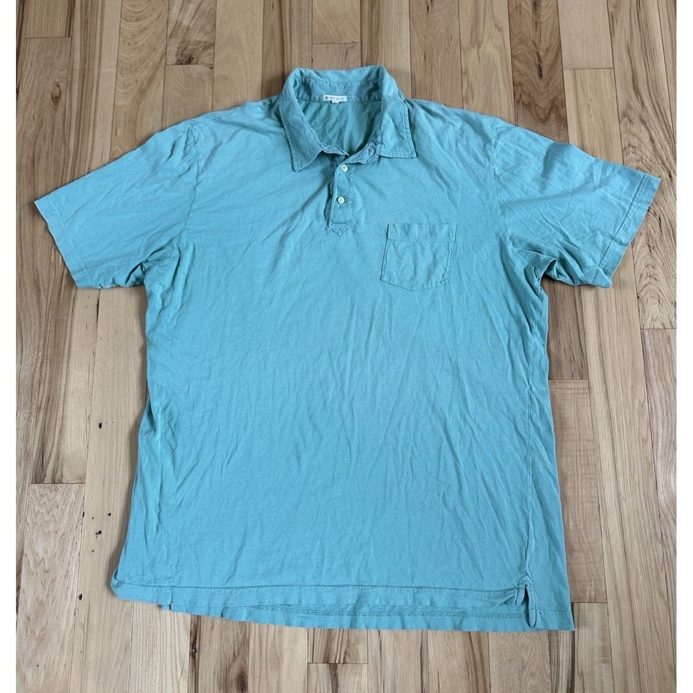 Peter Millar Crown Soft Mens Large Pima Cotton Polo Shirt Preppy Golf